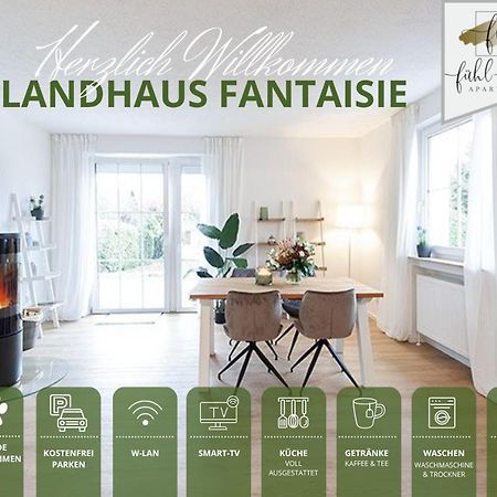 Ferienhaus Fantaisie - Wohnen Nahe Schlosspark -Stadtgrenze Bayreuth Fuer 1-5 Pers, Hunde Willkommen, Voll Eingezaeunt Eckersdorf Eksteriør billede